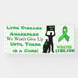 Banner für die Markierung von Lyme-Erkrankungen
