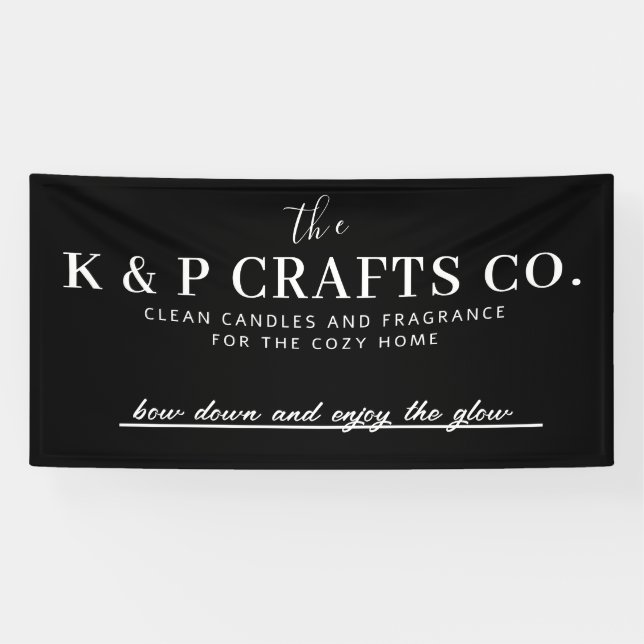 Banner für Firmennamen (Horizontal)