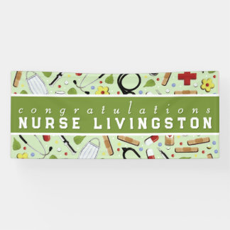 Banner für Glückwunsch von Krankenpflegerinnen und