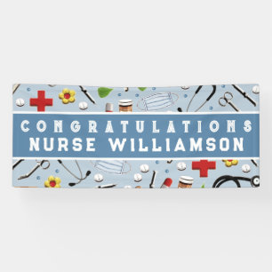 Banner für Glückwunsch von Krankenpflegerinnen und