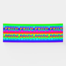 Banner für große Gay Pride