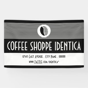 Banner für Kaffeebohnen