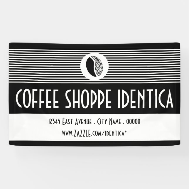 Banner für Kaffeebohnen (Horizontal)