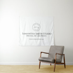 Banner für Kunsthandwerk Maßgeschneidert Business Wandteppich