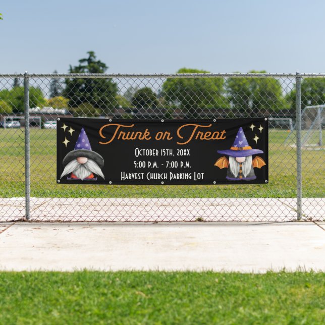 Banner für niedliche Leckereien oder Trunk (Insitu)