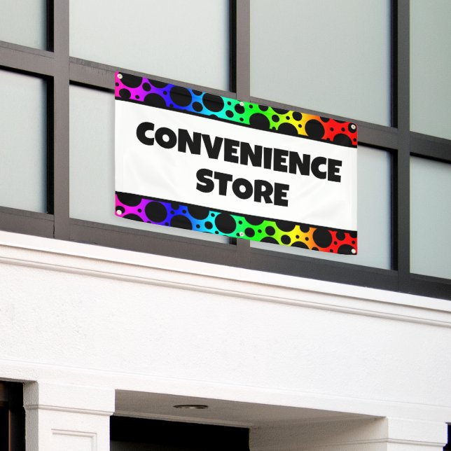 Banner für Rainbow Convenience Store (Äußeres Gebäude)