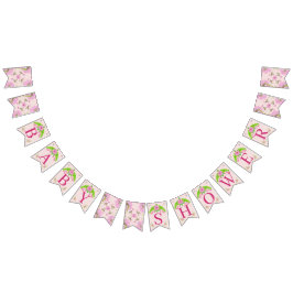 Banner für Rosa und Grüne Nostalgische Blumenbünde