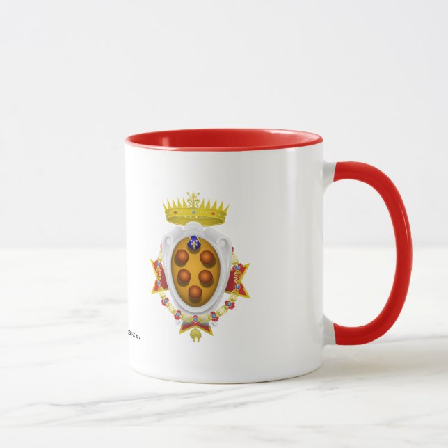 Banner Großherzogtum Toskana Tasse (Rechts)
