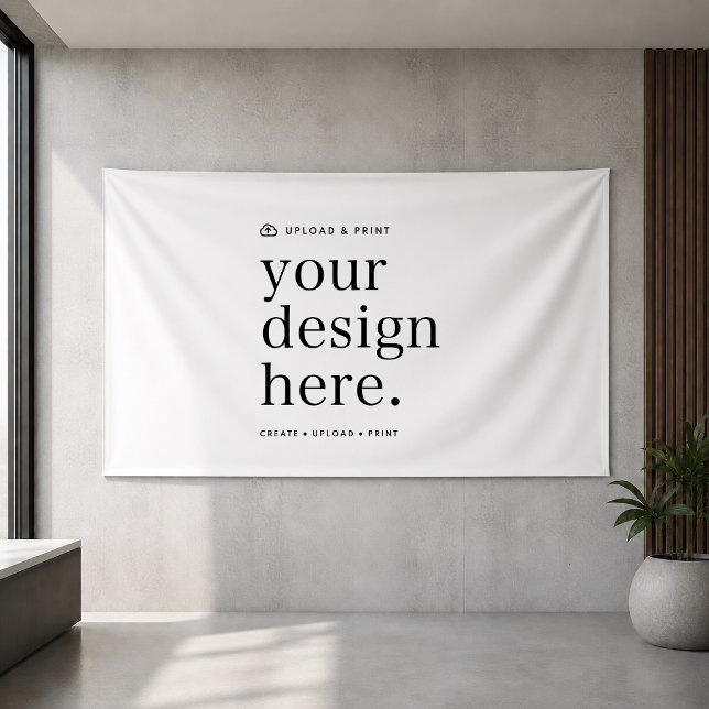 Banner Ihr Design Hochladen 4' x 6' (Versatile indoor outdoor vinyl banner sign for business, weddings, special occasion events & more!)