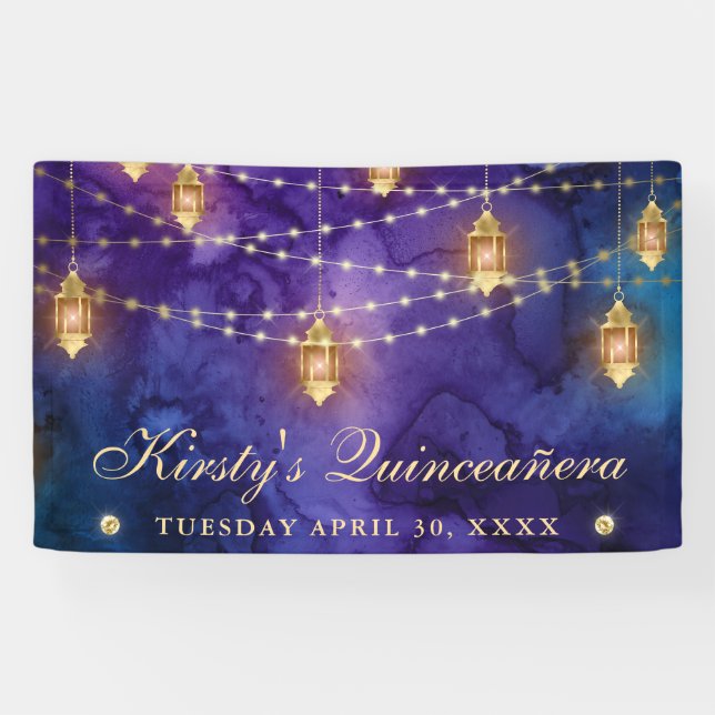 Banner "lila & blau" (Horizontal)