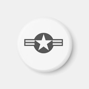 Banner mit Insignien der US-Luftwaffe aus dem 2. W Magnet