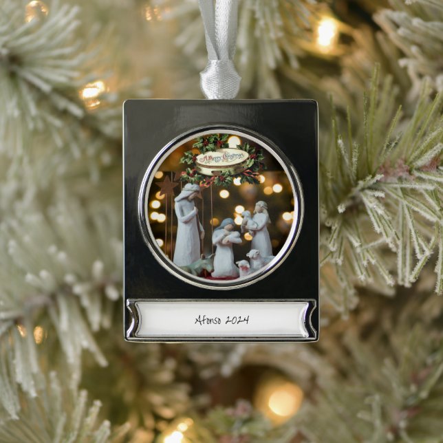 Banner Ornament Jesus (Baum)