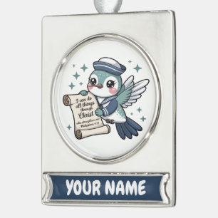  Banner-Ornament SILBER