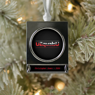  Banner-Ornament SILBER