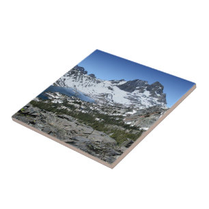 Banner Peak over Garnet Lake - Sierra Nevada Fliese
