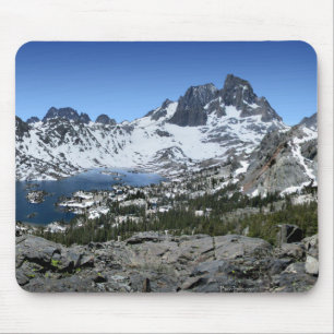 Banner Peak over Garnet Lake - Sierra Nevada Mousepad