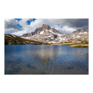 Banner Peak und Thousand Island Lake Fotodruck