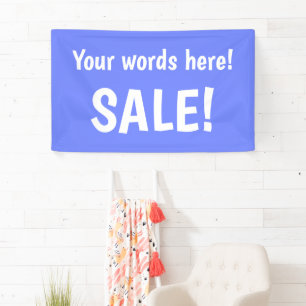 Banner personalisiert Periwinkle