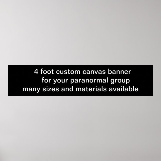 Banner Poster (Vorne)