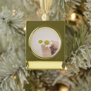 Banner-Schmuck Banner-Ornament Gold