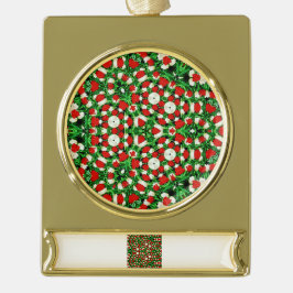 Banner-Verzierung Banner-Ornament Gold