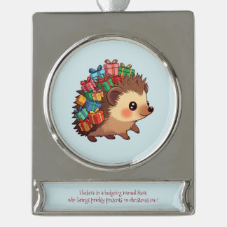 Banner-Verzierung Banner-Ornament Silber