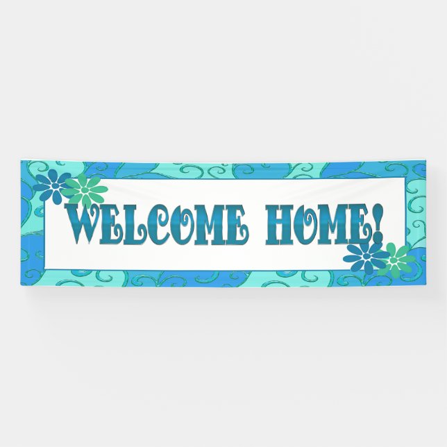 Banner "Welcome Zuhause" (Horizontal)