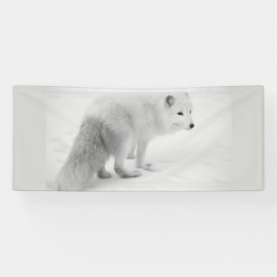Banner "WHITE ARTIC FOX 2.5 X 6"