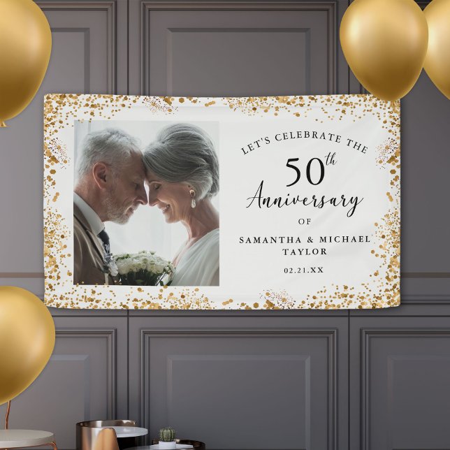Banner zum 50. Hochzeitstag (Von Creator hochgeladen)