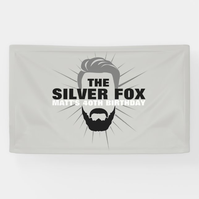 Banner zum Geburtstag von Männern (Horizontal)