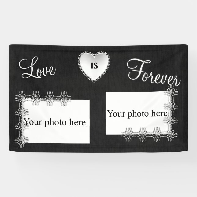 Banner zum Hochzeitstag (Horizontal)