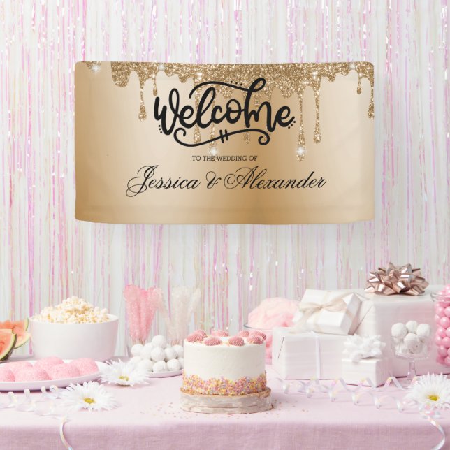 Banner zum personalisierten Glitzer (Party)