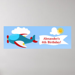 Bannerbanner Boy Geburtstag Banner Poster
