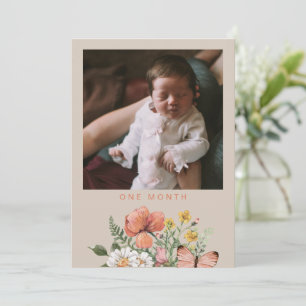 Bannerflagge im ersten Jahr der Wildblume   WILDBL Einladung