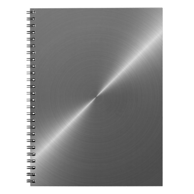 Bannerhintergrundtextur Metall Notizblock (Vorderseite)