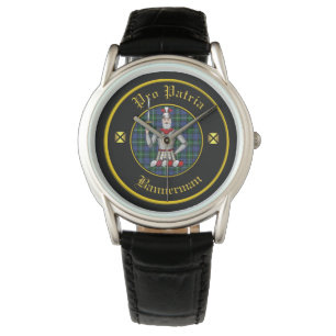 Bannerman-Clan-Uhren für Männer und Frauen Armbanduhr