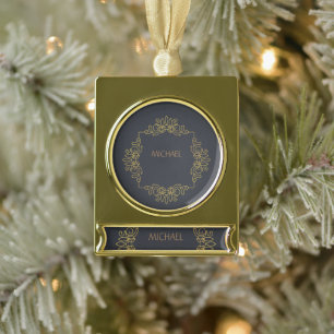 Bannerornament Banner-Ornament Gold