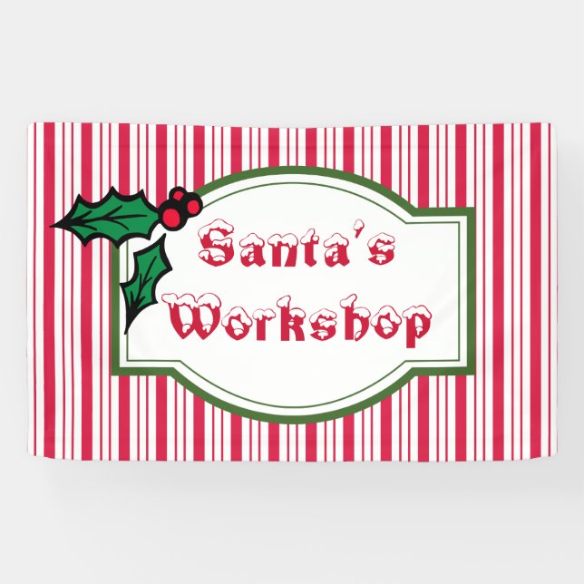 Bannersigne des Weihnachtsmeisters Banner (Horizontal)