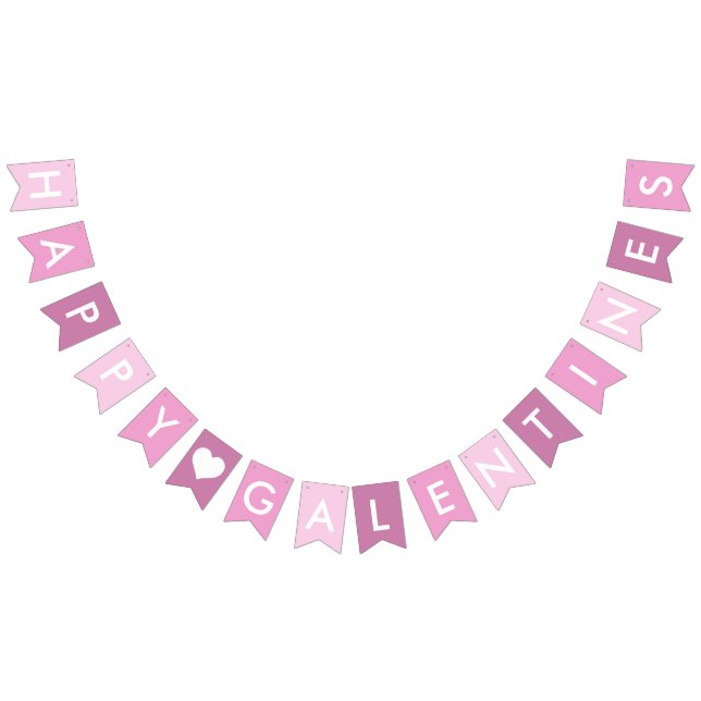 Bannière À Fanions Aesthetic Galentine Friends (Tout)