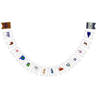 Bannière À Fanions Alphabet (Yolŋu Matha-Djambarrpuyŋu) NH '(partie