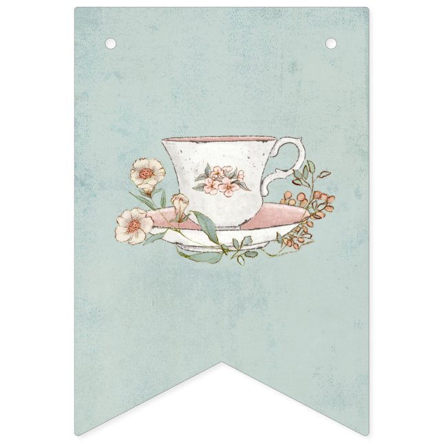 Bannière À Fanions Anne of Green Gables Tea Party (Premier drapeau)