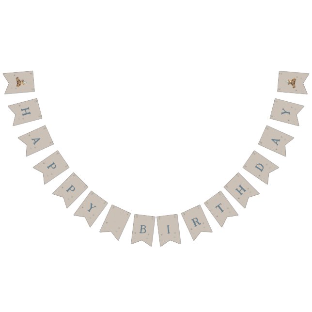 Bannière À Fanions Anniversaire (Tout)