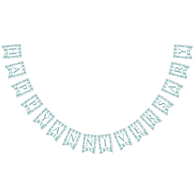 Bannière À Fanions Aquarelle Eucalyptus Branches Occasion spéciale (Tout)