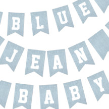 Baby shower Blue Jean Baby Denim