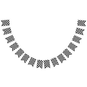 Bannière À Fanions Banner Race Flags