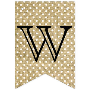 Bannière À Fanions Bienvenue d'amis avec Mason Jars