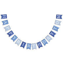 Bleu Joyeux Anniversaire 3 Lettre Nom garçon Tom