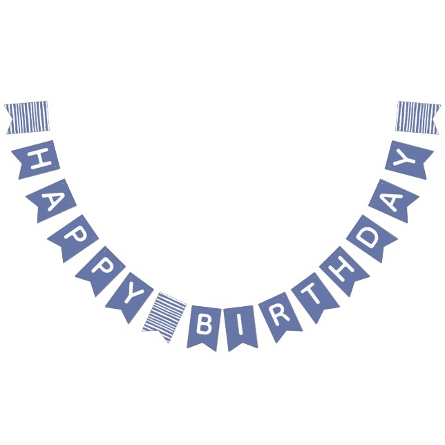 Bannière À Fanions Blueberry 1er Anniversaire (Tout)