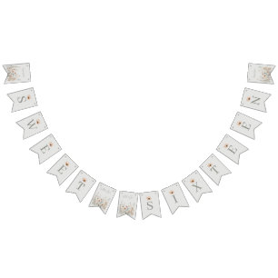 Bannière À Fanions Boho Wildflower