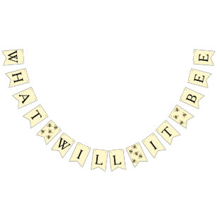 Bannière À Fanions Bumble bee thème bébé bee douche